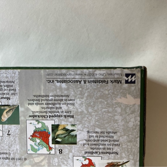 Mark Feldstein 8 inch Original Singing Bird Clock 15 th Anniversary NIB - Picture 3 of 13